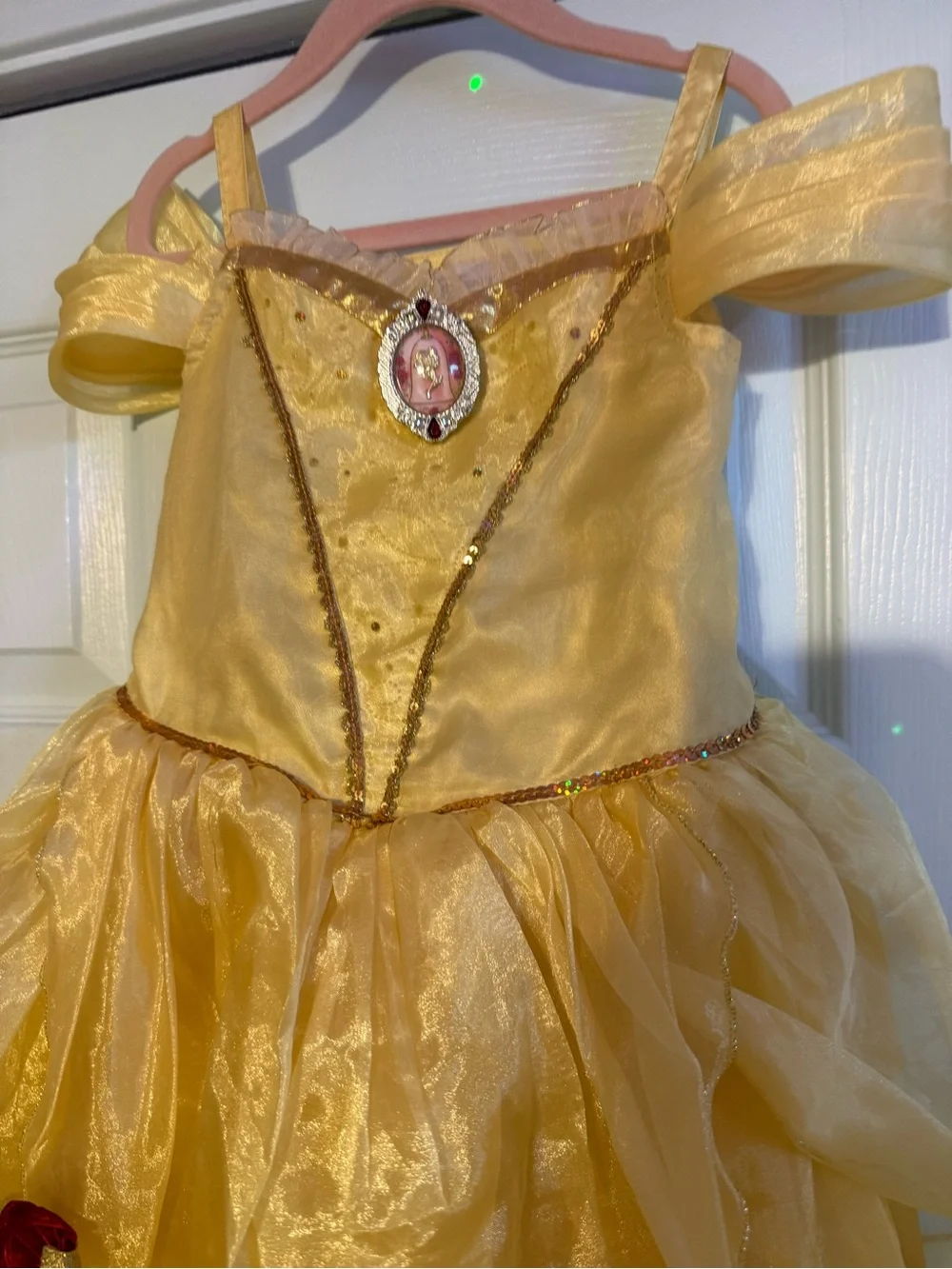 Disney Store Belle Beauty and the Beast Princess Dress Costume – Size 4